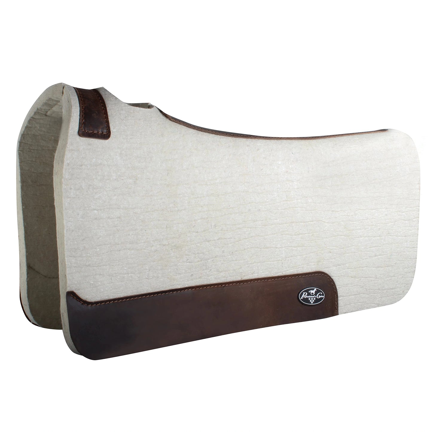 Professional's Choice 100% Wool Felt Contoured Saddle Pad - Pressure Relief & Comfort
