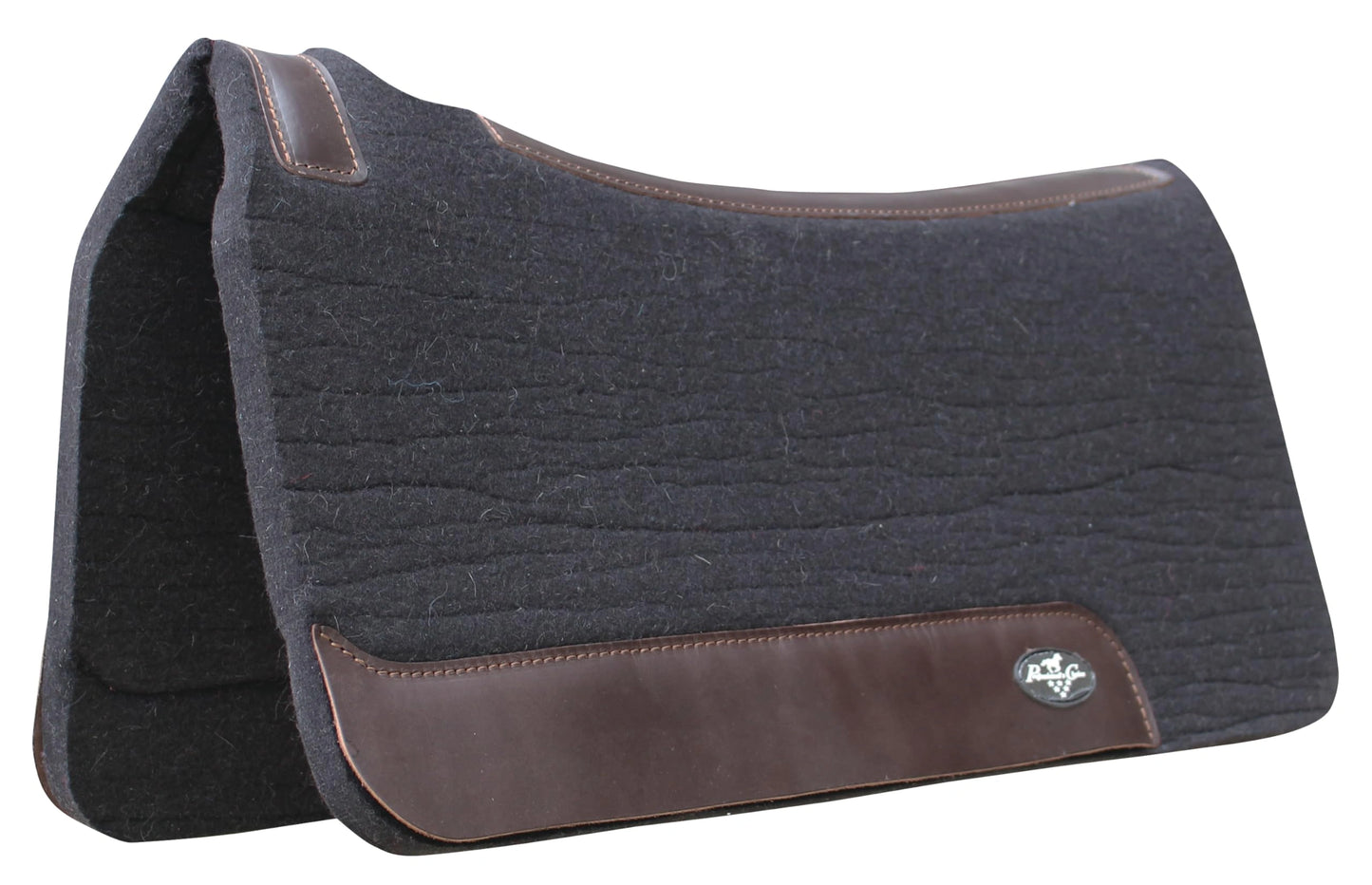 Professional's Choice 100% Wool Felt Contoured Saddle Pad - Pressure Relief & Comfort