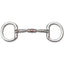 Myler Steel Eggbutt Without Hooks With Stainless Steel Comfort Snaffle With Copper Roller 5 Inch Mouth Copper Inlay Mb 03 - Hooves and Paws