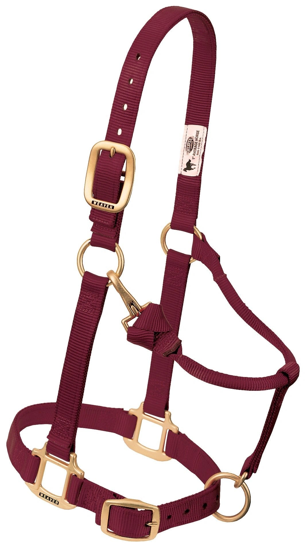 Weaver Leather Horse Halter: Adjustable Nylon for Comfort & Durability