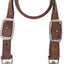 Martin Saddlery Breastcollar Wither Strap Roughout, Chocolate - Hooves and Paws