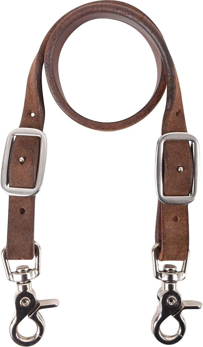 Martin Saddlery Breastcollar Wither Strap Roughout, Chocolate - Hooves and Paws