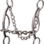 Professional's Choice Futurity Short Gag Bit - 5 1/2" Sweet Iron 3-Piece Twisted Dog Bone Mouth, 6.5" Shank & Chain