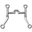 Myler Flat Shank With Sweet Iron Correctional Low Ported Barrel 5 Inch Mouth Curb Bit Mb 27pb - Hooves and Paws