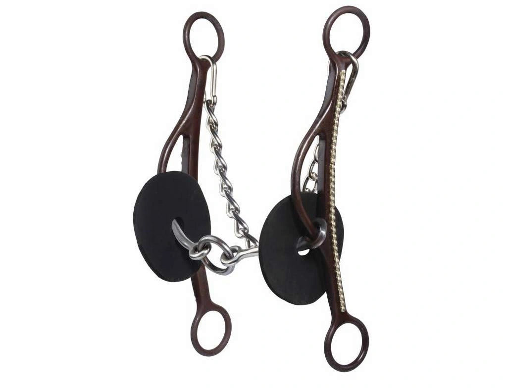 Professional's Choice Brittany Pozzi Long Gag Twisted Lifesaver Bit - 5.5" Sweet Iron