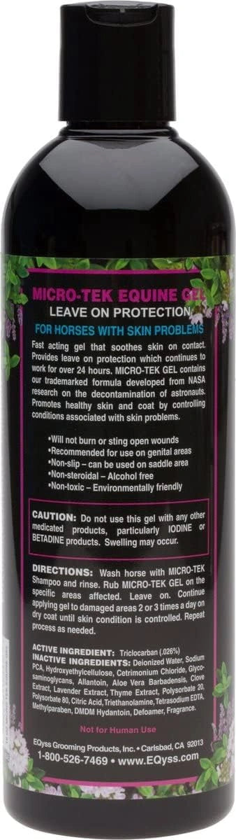 Eqyss Micro-Tek Equine Itch Relief Gel - Fast-Acting 24-Hour Relief for Sweet Itch, Summer Itch & Irritated Skin