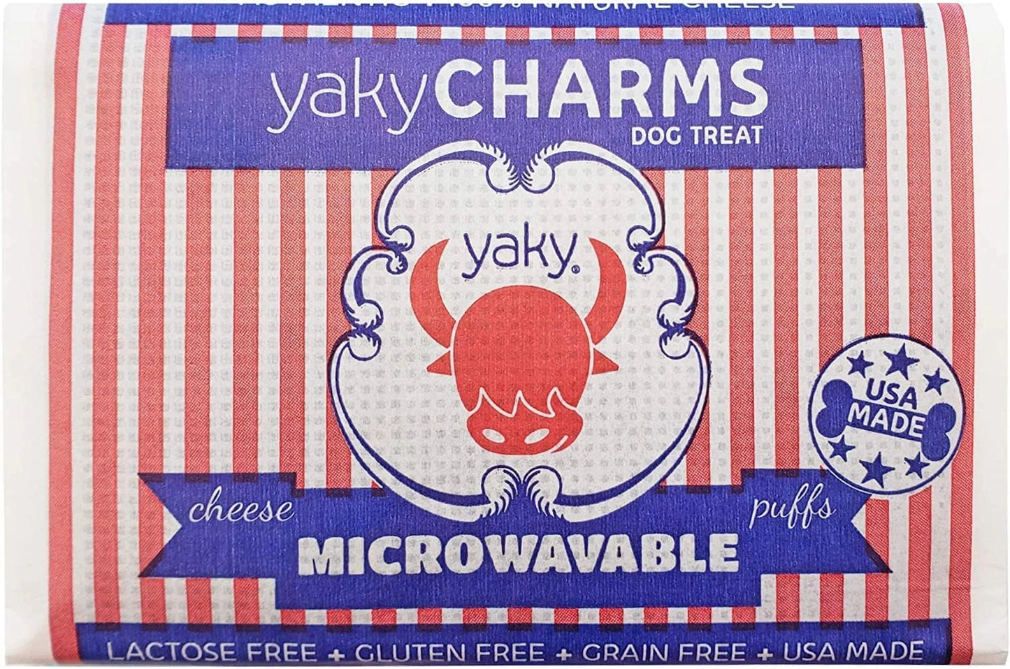 Himalayan Dog Chew YakyCharms Cheese Popcorn Dog Treats | Dog Training, Treats for Dogs, 100% Yak Cheese 12 Pack - Hooves and Paws
