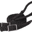 Weaver Equine Braided Nylon Barrel Reins Black/Purple/Mint - Hooves and Paws