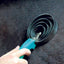 Professionals Choice Soft Touch Round Metal Curry Comb - Heavy Duty Super Grip Handle - Assorted Colors
