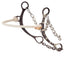 Classic Equine Bozo Sidepull Replica Barrel Correction Bit - 7 1/2 inch Shank - No Mouthpiece