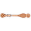 Professional's Choice Mesa Basket Tooled Leather Spur Straps - 5/8" Stainless Steel Buckles - Black, Natural, Chestnut
