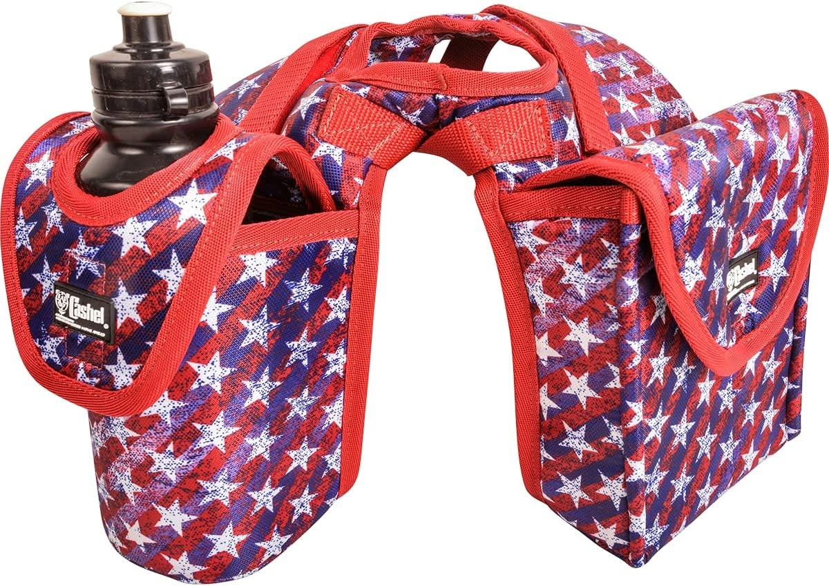 Cashel Horn Saddle Bag: Ride Prepared with Bottle & Lunch Holder
