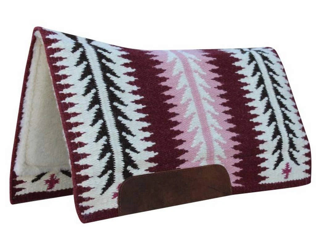 Professional's Choice Ventana Saddle Pad | 100% New Zealand Wool | 1" Felt & Foam Center