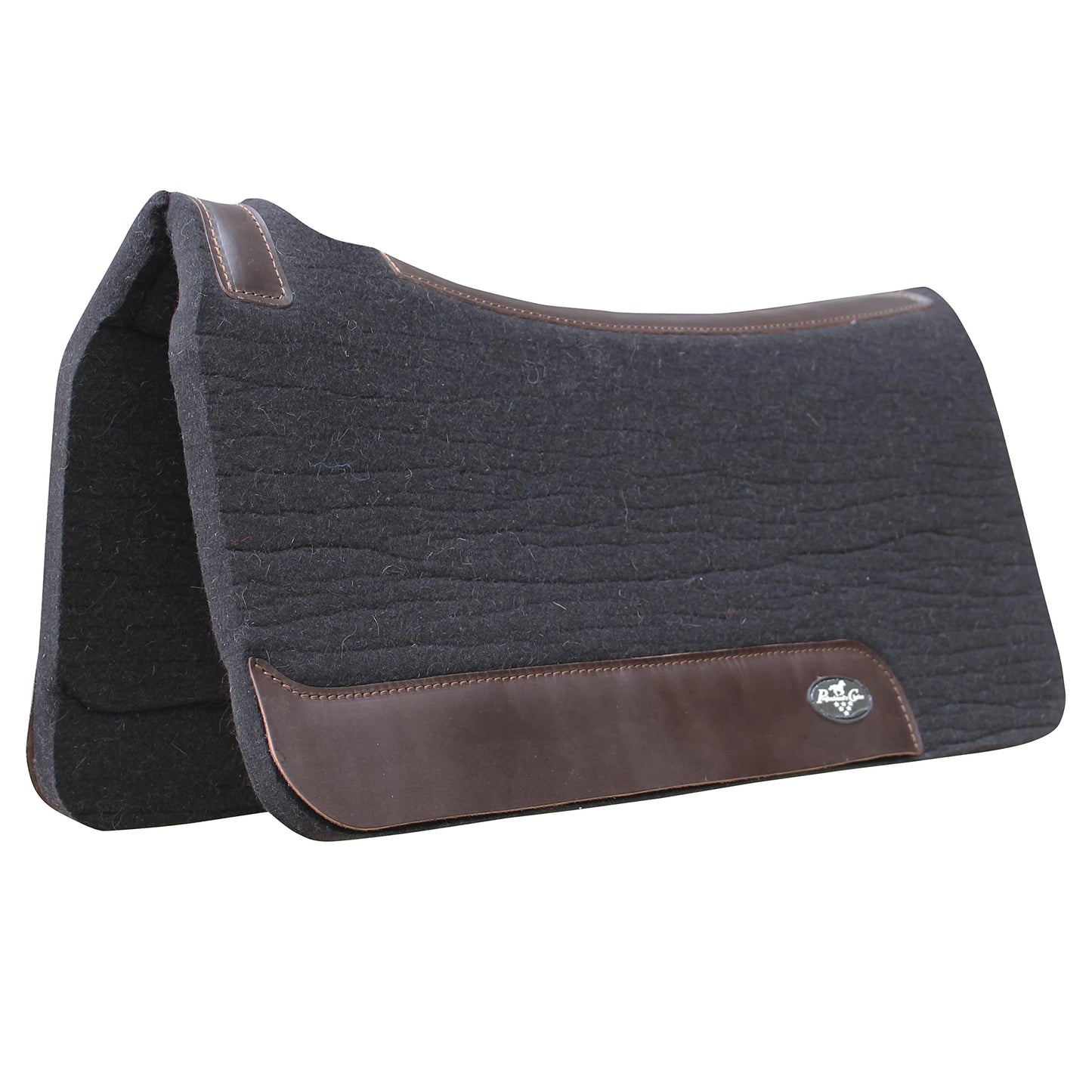 Professional's Choice 100% Wool Felt Contoured Saddle Pad - Pressure Relief & Comfort