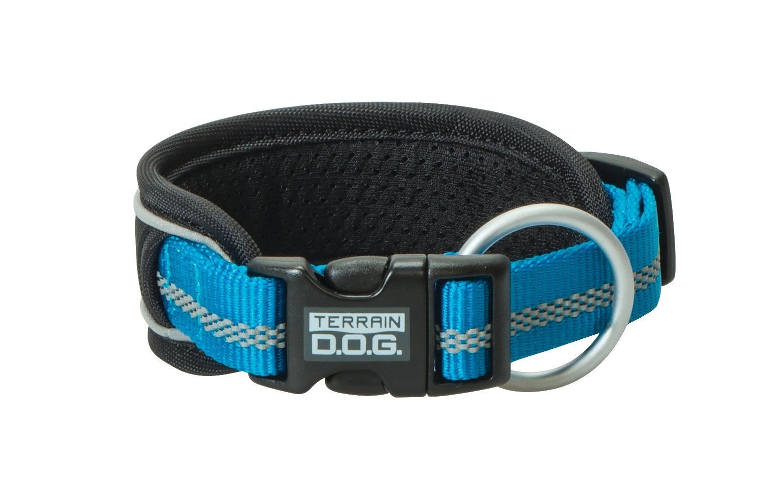 Weaver Leather Terrain Padded Reflective Snap - n - Go Adjustable Collar (Sell out) - Hooves and Paws