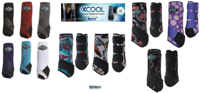 Professional's Choice Sports Medicine 2XCOOL Horse Equine Boots Front Pair - Hooves and Paws