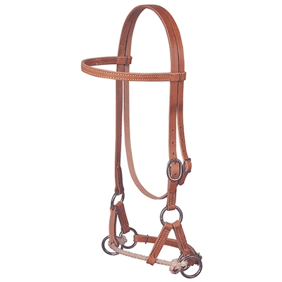 Weaver Leather Side Pull - Hooves and Paws