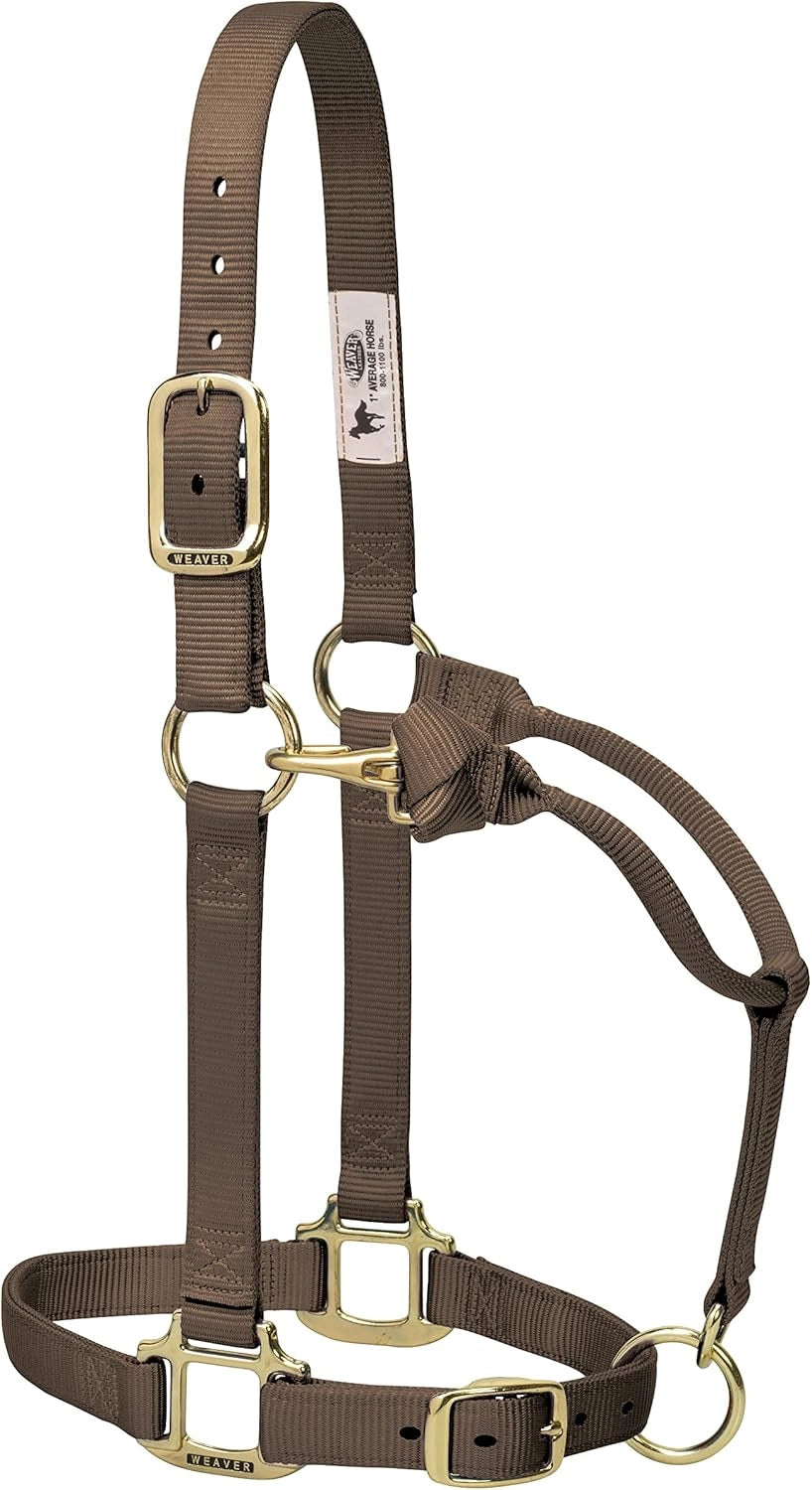 Weaver Leather Horse Halter: Adjustable Nylon for Comfort & Durability