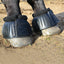 Professionals Choice Fleece Open Bell Boot - Heavy Duty Rubber Overreach Protection with Plush Fleece Lining - Sold in Pairs
