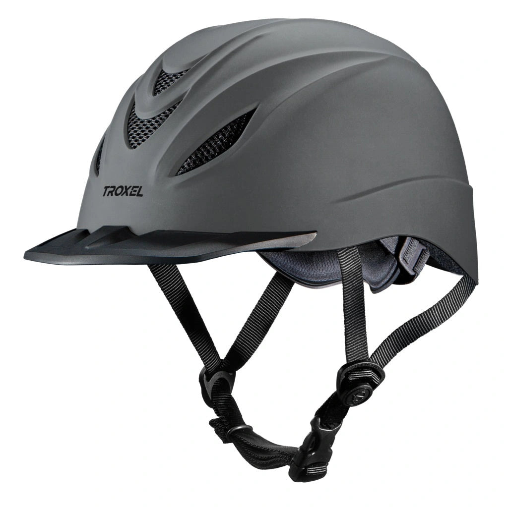 Troxel Low Profile Western Safety Riding Duratec Helmet Intrepid - Hooves and Paws