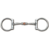 Myler Western Dee Snaffle Bit MB 03 Level 1 - 5" Mouth Sweet Iron with Copper Roller