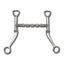 Myler Flat Shank With Sweet Iron Mullen Triple Barrel 4 3/4 Inch Mouth Curb Bit Mb 32 - 3 - Hooves and Paws