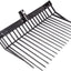 Cashel 18-Tine Manure Fork - Durable Lightweight High-Impact Composite Stable Cleaning Tool - 18 Tine
