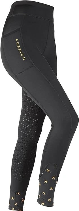 Shires Aubrion Porter Winter Riding Tights 8127 - Hooves and Paws