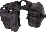Cashel Saddle Bag with Bottle Holder - Medium, 8"W x 8"H x 4-1/2"D - Insulated Trail Gear - 600D