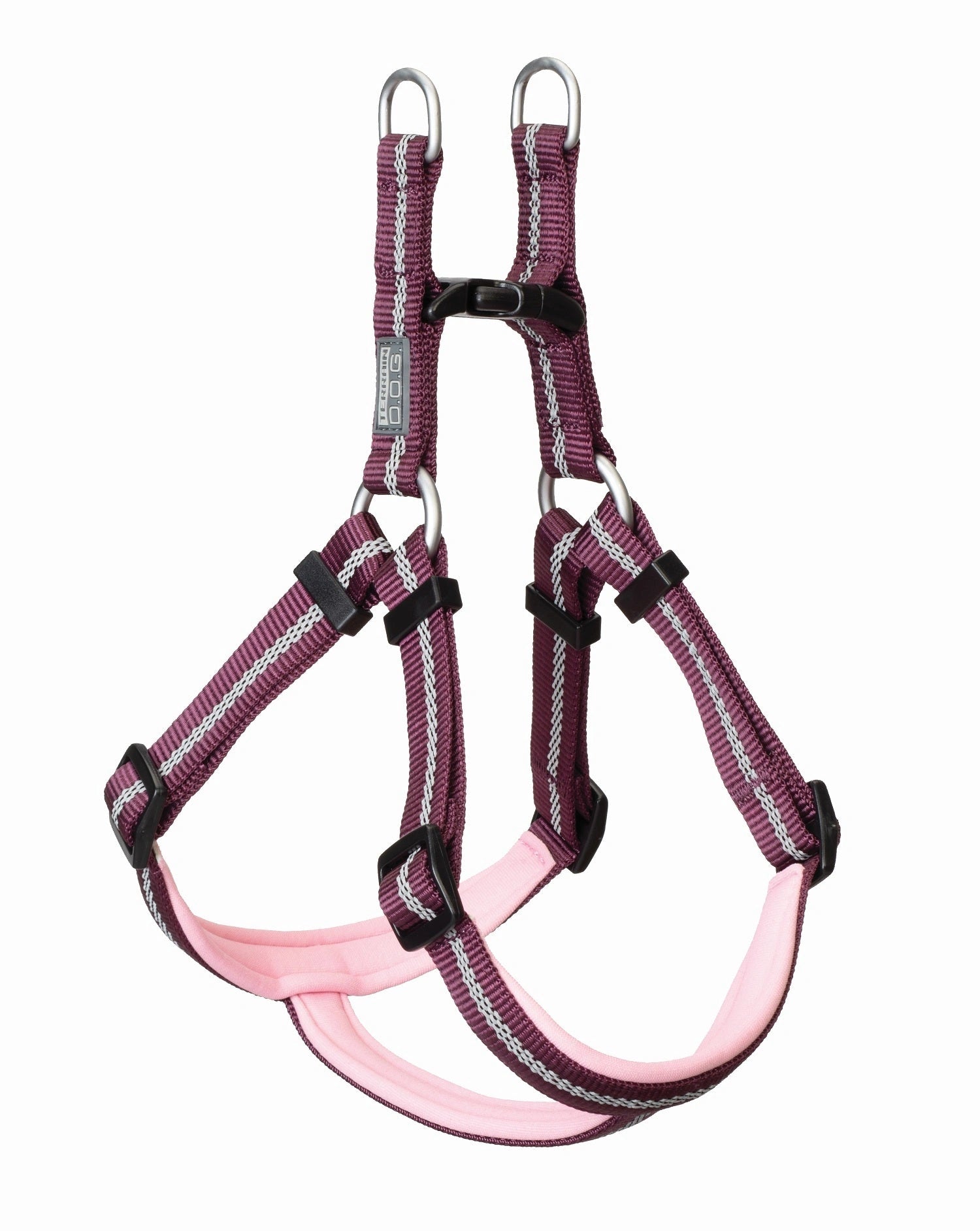 Weaver Terrain D.O.G. Durable Pet Outdoor Gear Reflective Neoprene Lined Harness - Hooves and Paws