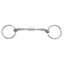 Myler Bridoon Comfort Snaffle Wide Barrel Bit MB 02 - 4 3/4" Mouth - Stainless Steel with Copper Inlay