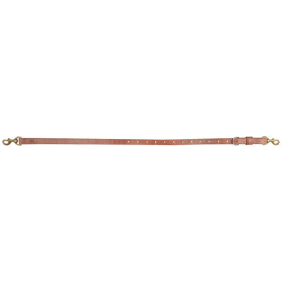 Martin Saddlery Heavy Duty Harness Leather Tiedown Strap for Roping and Speed Events - 1 Inch Width