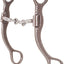 Classic Equine Rasp Performance Series Straight Shank Bit with Smooth Bar Dogbone - 7-inch Shanks