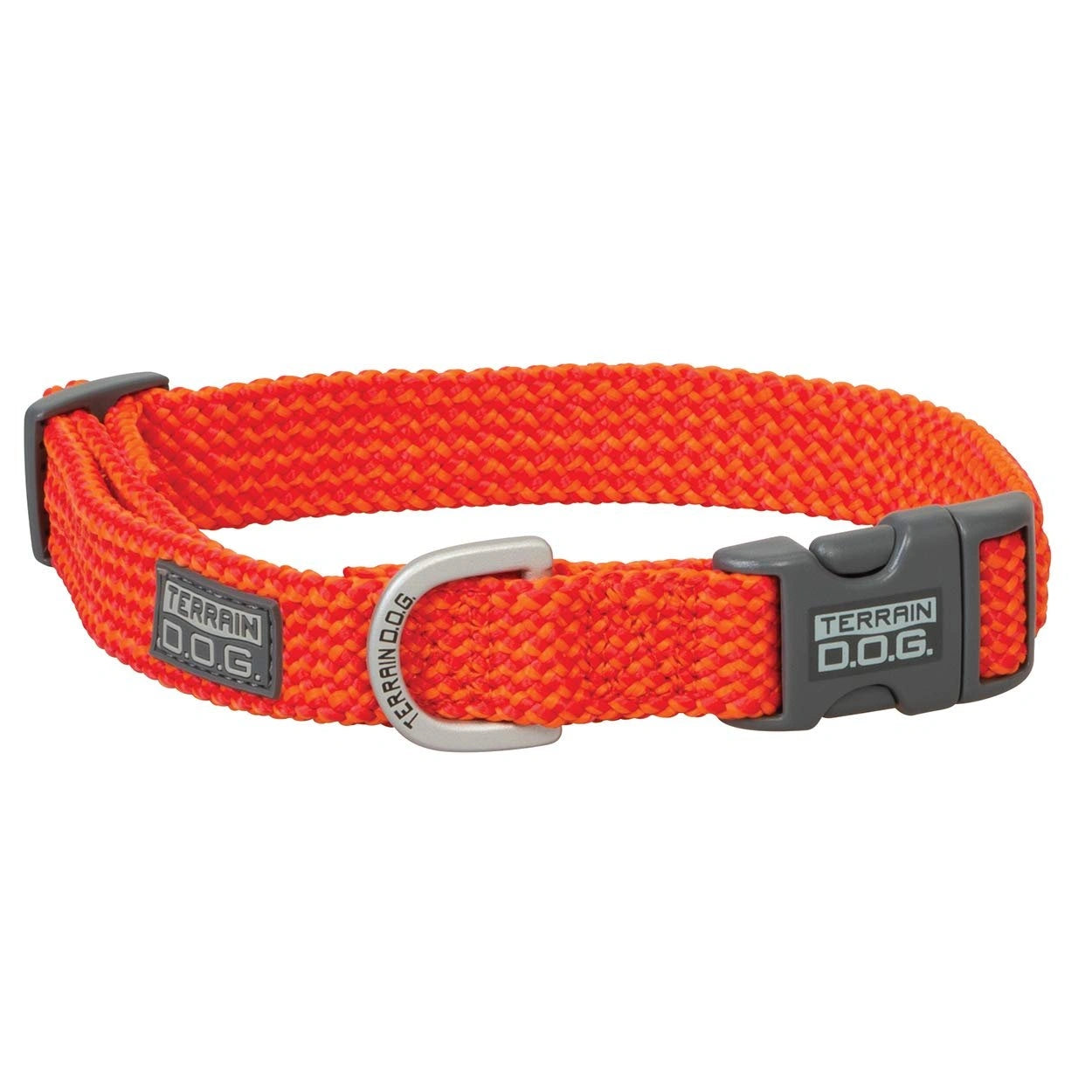 Weaver Leather Terrain D.O.G. Dog Collar Nylon Climbing Grade (Sell Out) - Hooves and Paws