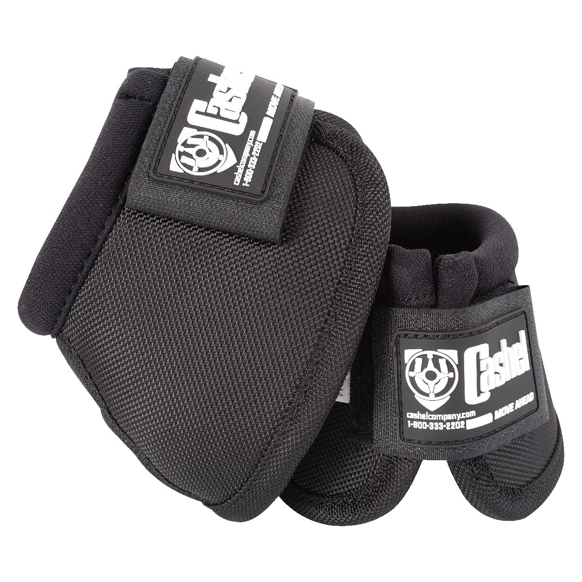 Cashel NO Turn Bell Boots Black - Hooves and Paws