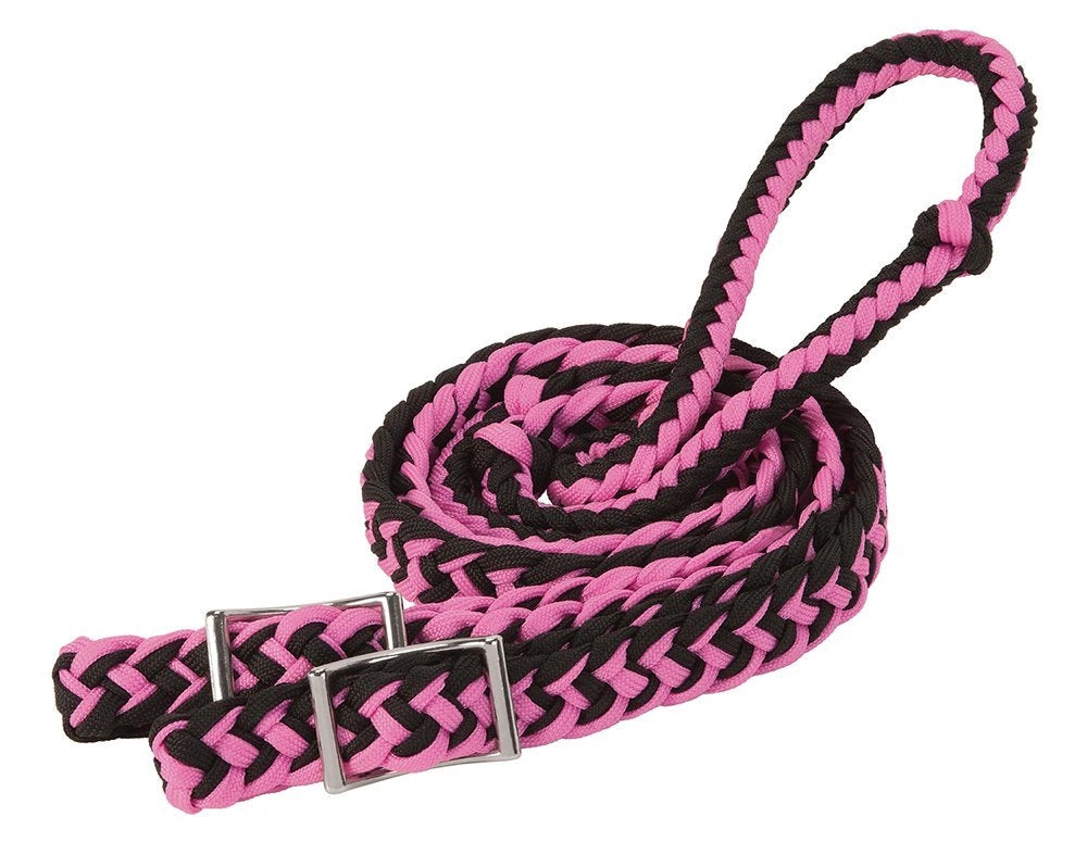 Weaver Leather Braided Nylon Barrel Rein 35 - 2051 - Hooves and Paws