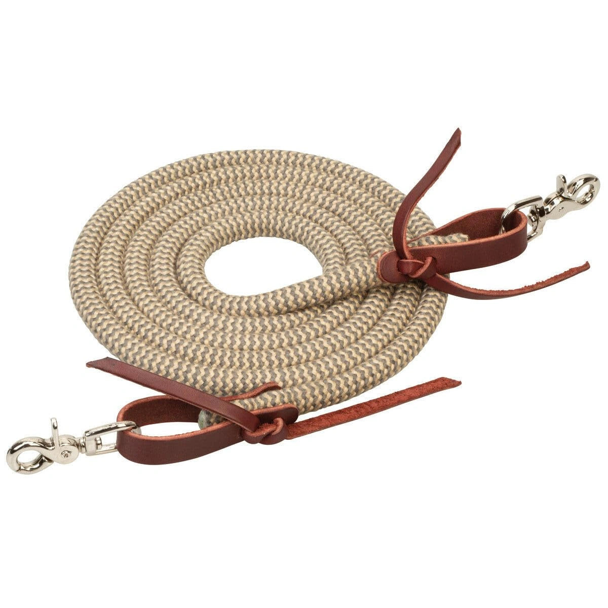 Weaver Leather EcoLuxe Bamboo Round Trail Rein, 1/2" X 10' - Hooves and Paws