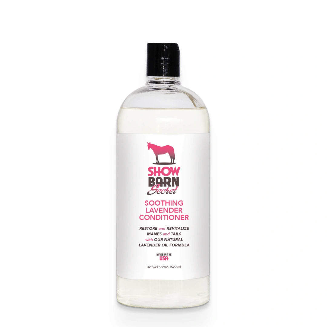 ShowBarn Secret Lavender Horse Conditioner – 32oz  Soothing, Salt-Free Conditioner for Sensitive Skin & Coat Care