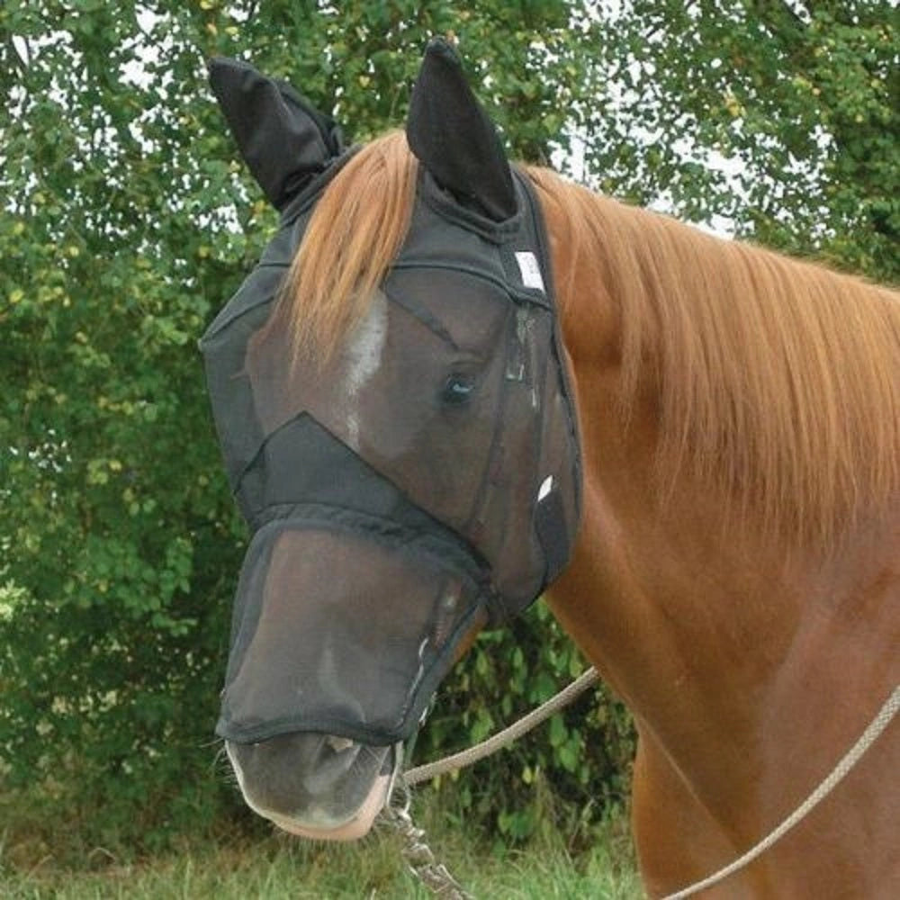 Cashel Quiet Ride Fly Mask - Hooves and Paws