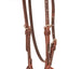 Martin Saddlery Latigo Browband Headstall with Blood Knots