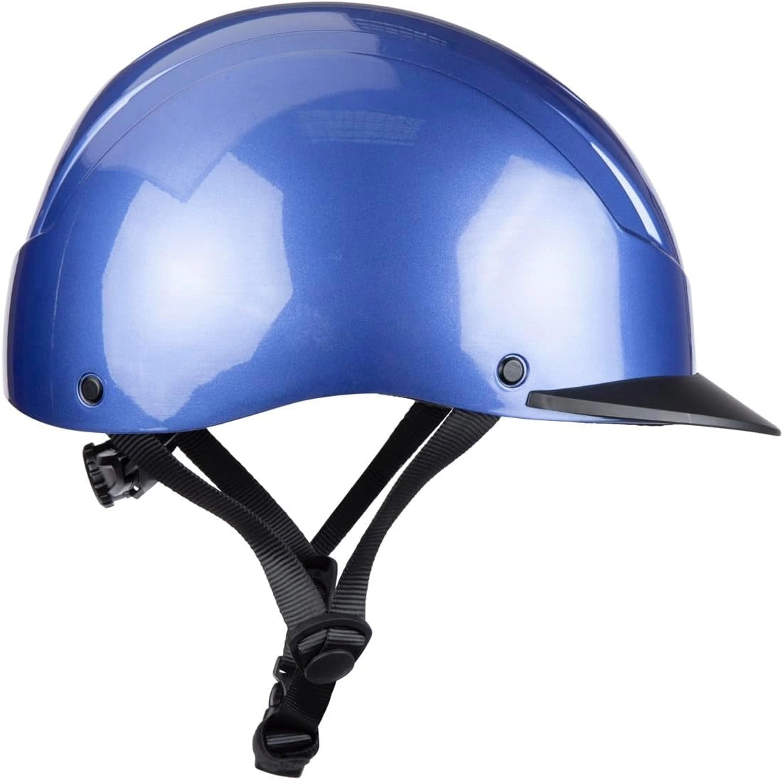 Shires Karben Equestrian Riding Helmet Low Profile Matteo Horse Schooling Safety - Hooves and Paws