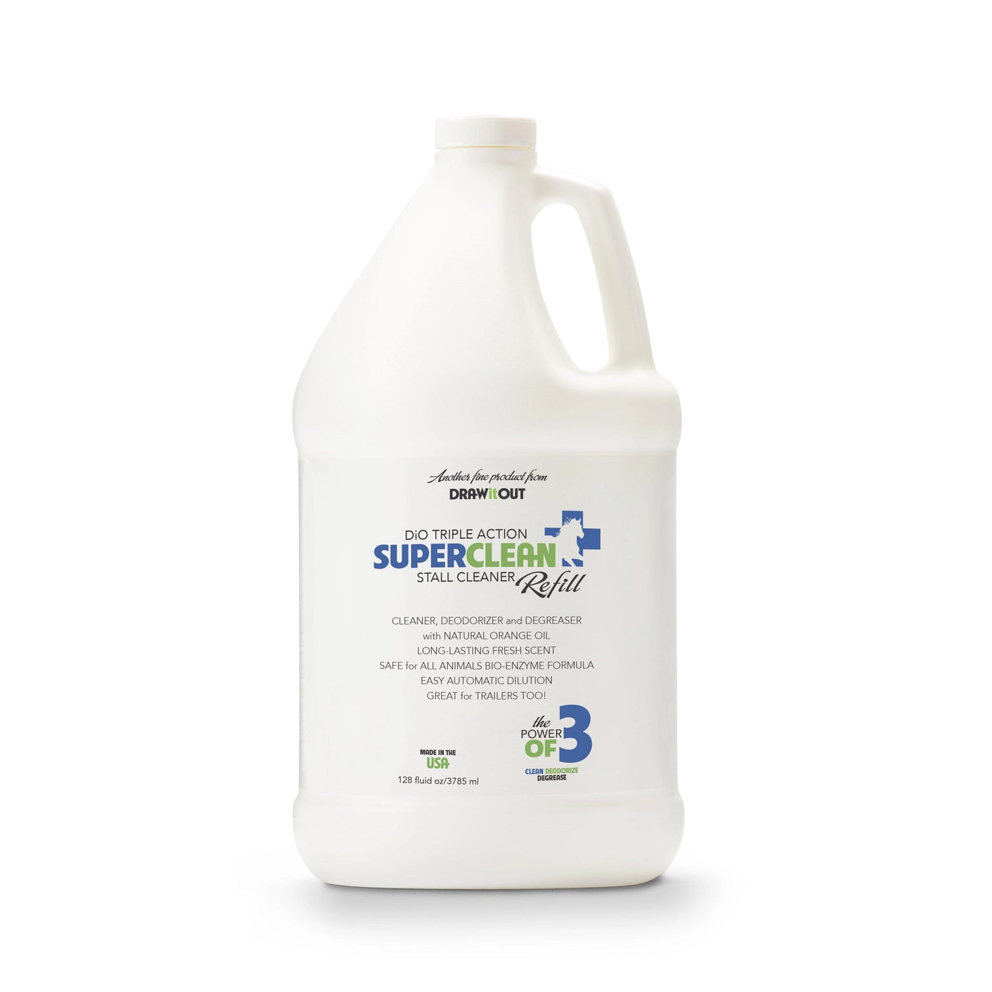 SuperClean by Draw It Out - One Gallon. Endless Fresh Starts.