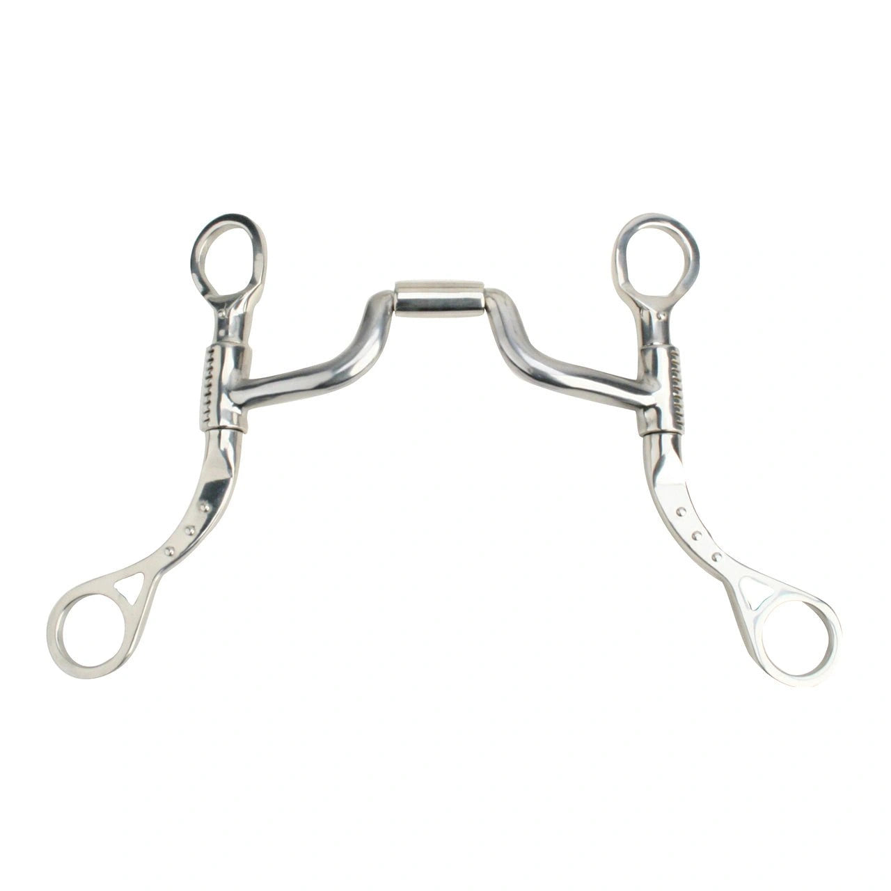 Myler Mbt Shank With Sweet Iron Medium Ported Barrel 5 Inch Mouth Mb 43mp - Hooves and Paws