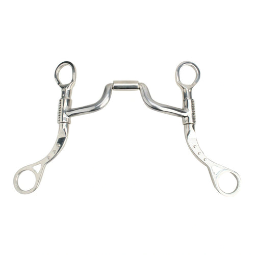 Myler Mbt Shank With Sweet Iron Medium Ported Barrel 5 Inch Mouth Mb 43mp - Hooves and Paws
