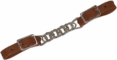 Weaver Leather Horizons Single Flat Link Chain Curb Strap