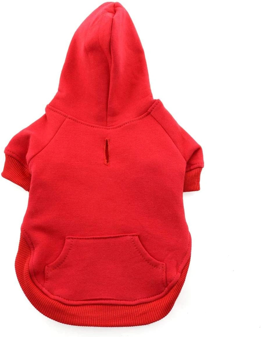 Doggie Design Sport Hoodie Flex - Fit Embroidered Fleece Lined Sweatshirt - Hooves and Paws