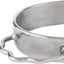 Weaver Leather Women's Silver Barrel Horse Spurs - Nickel Plated Steel - 3/4" Band - Ladies' Size