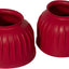 Two red plastic bushings  for horses