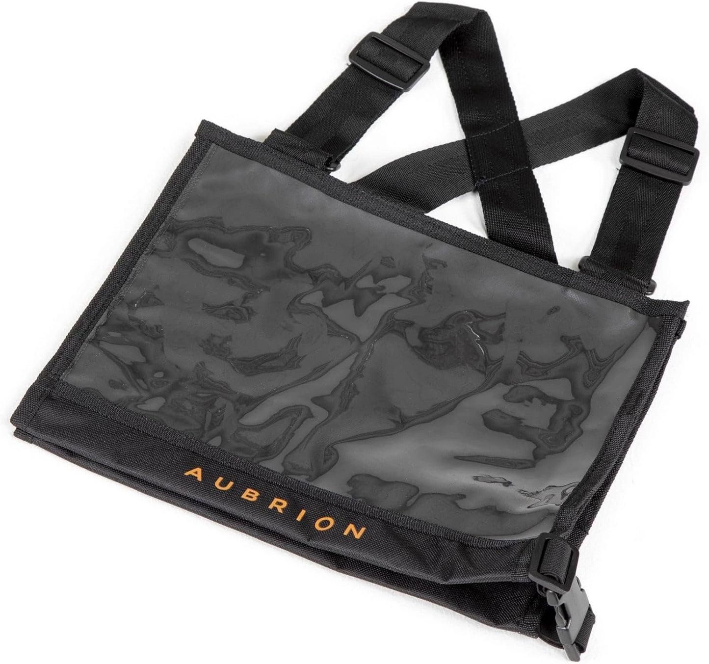 Shires Equestrian Number Bib - Adjustable Shoulder & Side Straps, Clear Plastic Front & Back