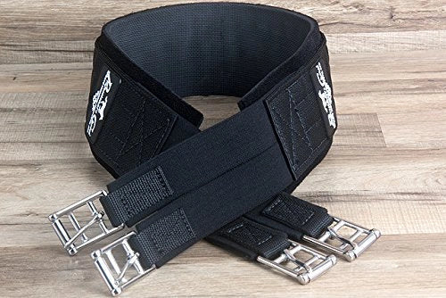 Professional's Choice SMX English Girth - Non-Slip Neoprene with Stainless Steel Hardware - Multiple Sizes